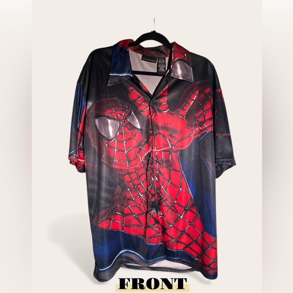 2002- Limited Edition Spiderman Button Up Shirt